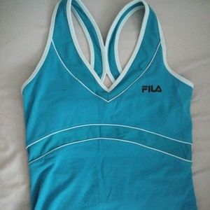 FILA RACERBACK SPORTS TANK WITH BRA